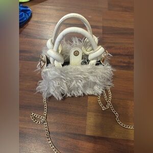 Fur purse